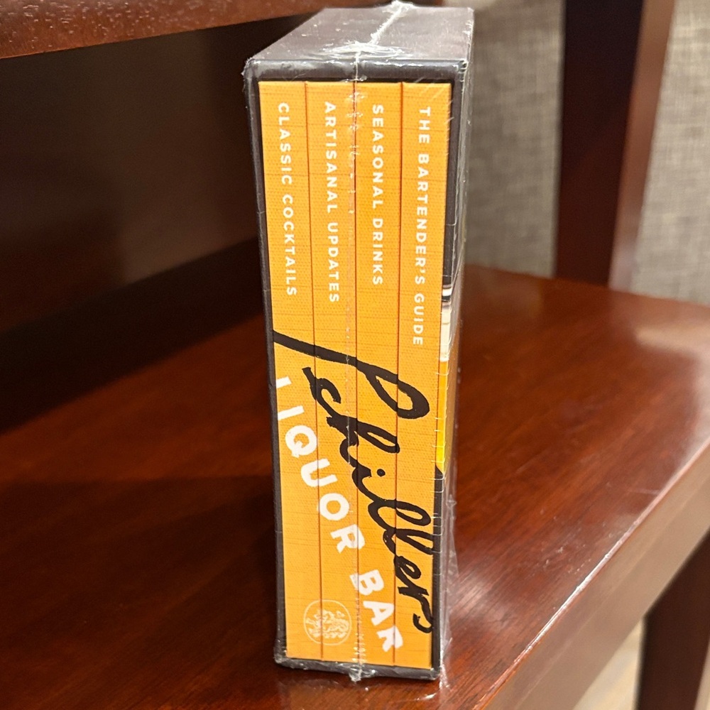Schiller's Liquor Bar Cocktail Book Set
